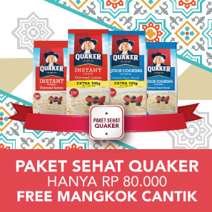 Quaker Free Mangkok Cantik