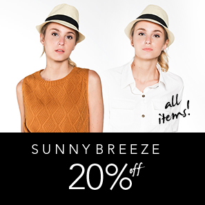 Sunny Breeze All Items 20% OFF
