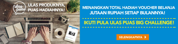 Total Hadiah Jutaan Rupiah Ulas Puas Big Challenge