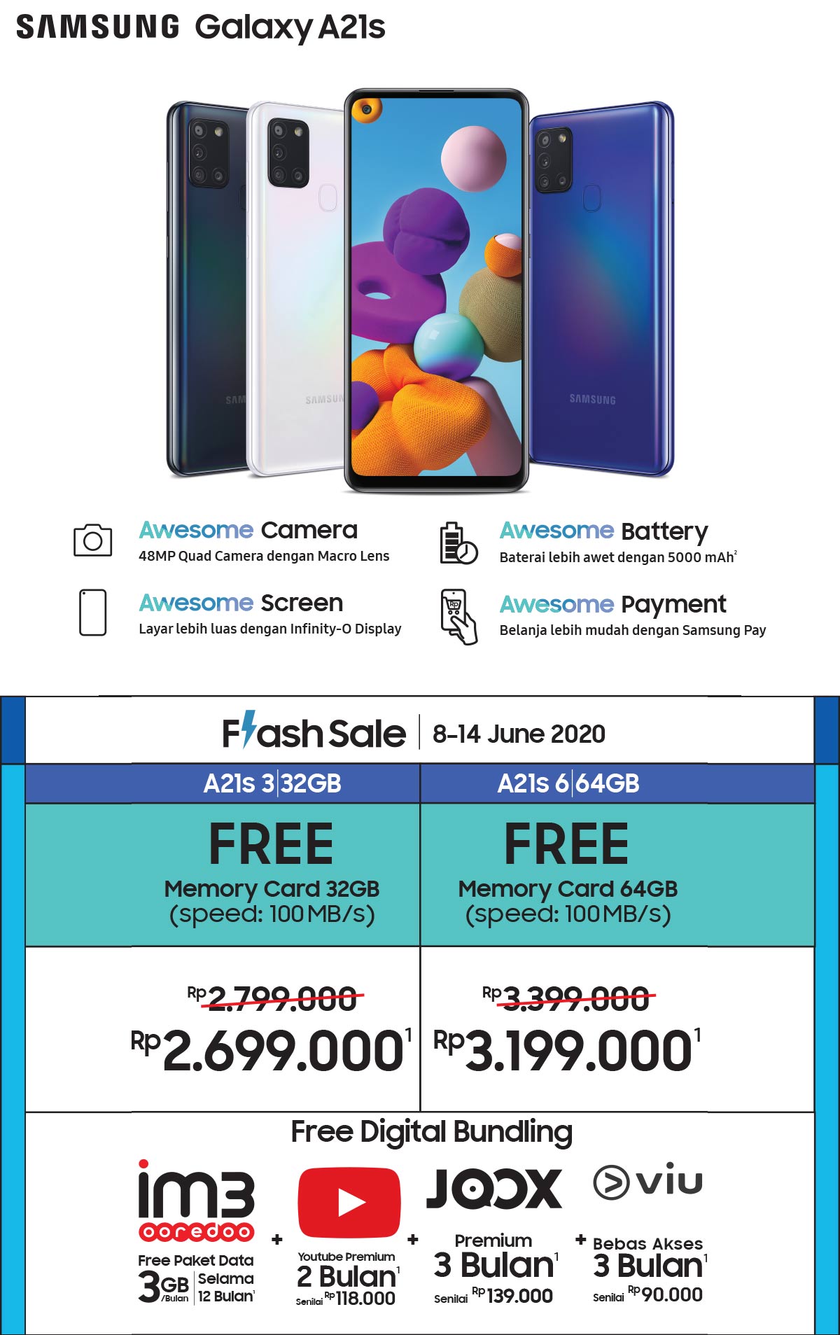 BliBli.com : SAMSUNG Galaxy A21s SAMSUNG Galaxy A21s
