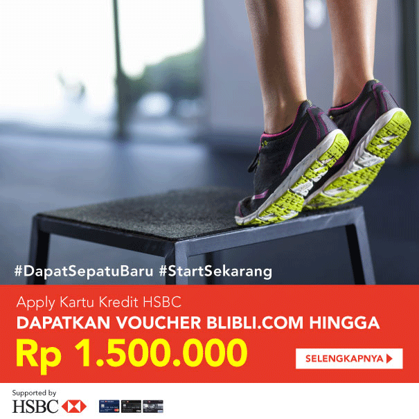 Apply Kartu Kredit HSBC Dapatkan Voucher Blibli.com Hingga RP1,5JUTA