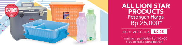 Promo Apps Only - All Lion Start Products Potongan Harga Rp25RIBU*