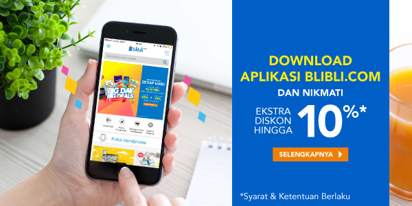 Download Aplikasi Blibli.com & Nikmati Ekstra Diskon Hingga 10%*!