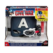 Hasbro Captain America Civil War Scope Vision Helmet Mainan Anak