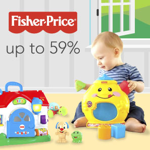 Fisher Price up to 59%!