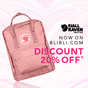 Fjall Raven Now on Blibli.com Discount 20% OFF*