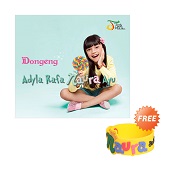 Naura Dongeng CD Musik + Free Gelang Karet