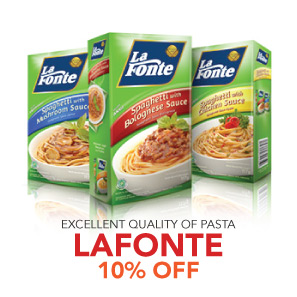 La Fonte Discount 10% OFF