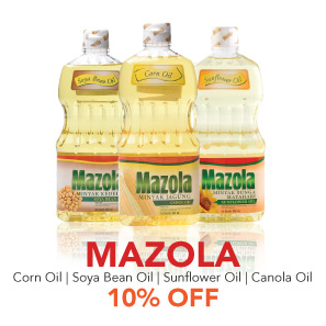 Mazola Discount 10% OFF
