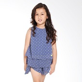 Surfer Girl Junior 7FRENCHI Navy Setelan Anak