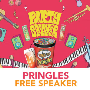 Party! Pringles FREE Speaker