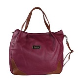 Hers Bags Nany Maroon Handbag With Sling