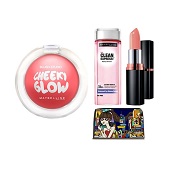 Maybelline Package (Blush On/Remover/Lipstick/Pouch)