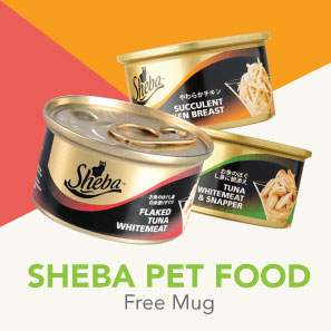 Sheba Pet Food FREE Mug!