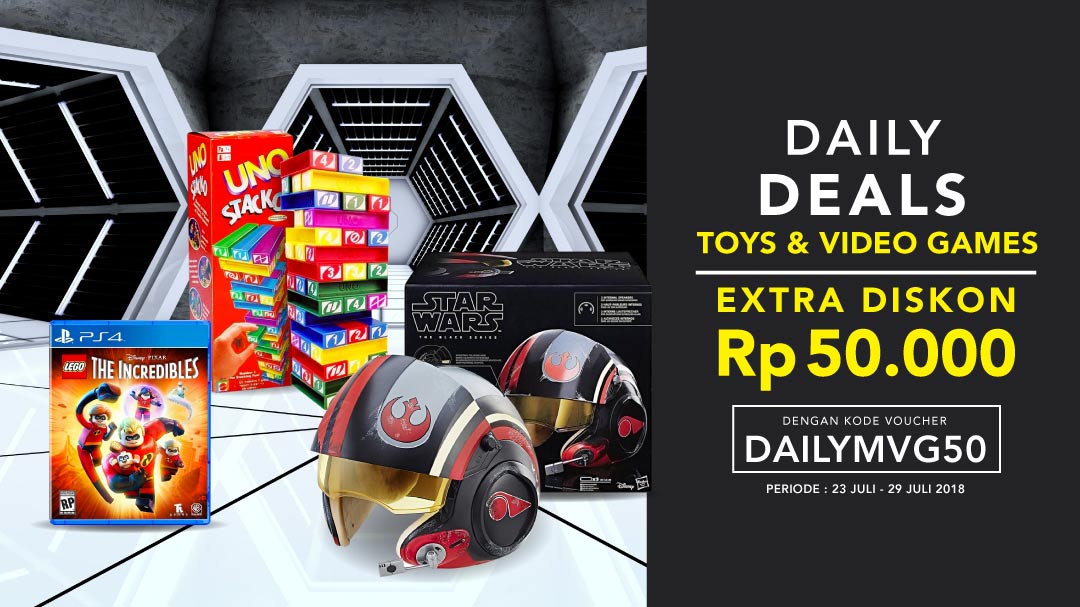 Daily Deals Mainan Video Games Dari 25 Juli 2018 Sd 30 Juli 2018