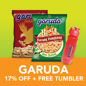 Garuda 17% OFF + FREE Tumbler