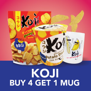 Koji Buy 4 Get 1 Mug!
