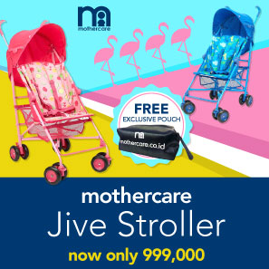 Mothercare Jive Stroller Now Only Rp999.000 FREE Exclusive Pouch