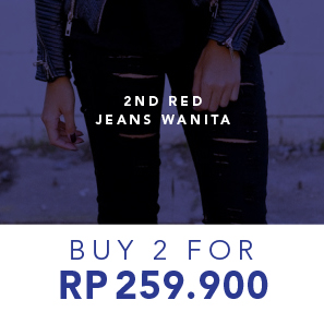 2nd Red Jeans Wanita Buy 2 For Rp259.900
