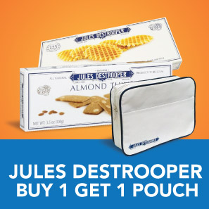 Jules Destrooper Buy 1 Get 1 Pouch!