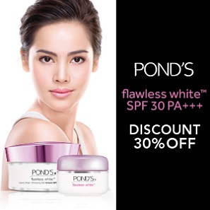Pond's Flawless White SPF 30 PA+++ Discount 30% OFF!