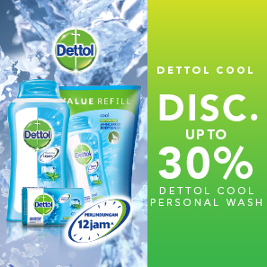 Dettol Cool Disc Up To 30%