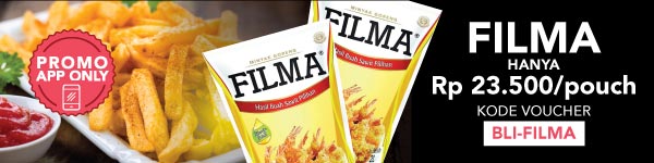 Promo App ONLY! Filma HANYA Rp23.500/pouch