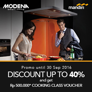 Modena with Mandiri - Discount Up To 40%