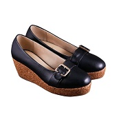 Odette Shoes Afra Black Sepatu Wanita