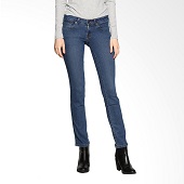 Lois Girl Straight Stretch Basic WT 7002 Light Blue