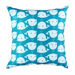 Juzz JSPS3015 Fancy Whale Bantal Sofa Biru + Cushion Cover