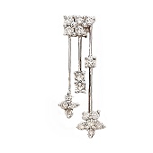 LAVISH P12195 Berlian Emas Putih 18K Liontin