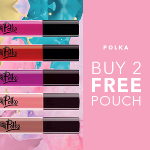 Polka Buy 2 Free Pouch