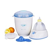 Crown Digital Multifunction Steamer 6 In 1 CR888 Blue