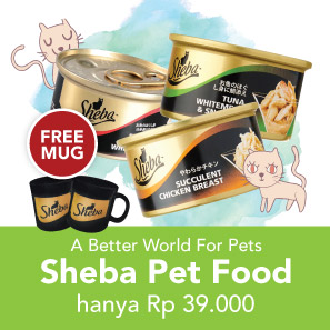 Sheba Pet Food hanya Rp39.000
