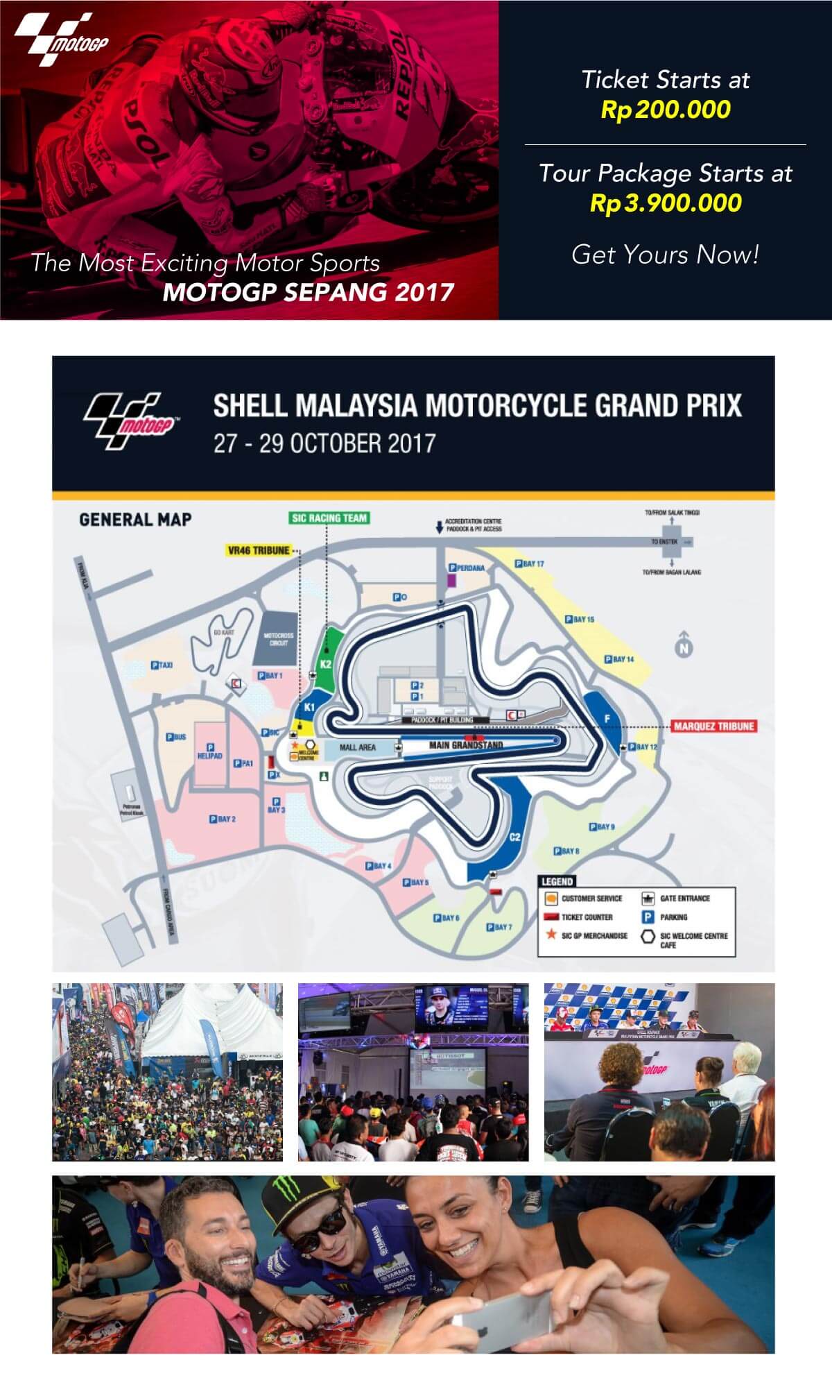 Jual Tiket Dan Paket Tur MotoGP Sepang 2017 Bliblicom