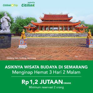 Asiknya Wisata Budaya di Semarang Menginap Hemat 3Hari 2Malan Rp1,2 Jutaan/orang