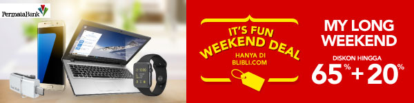 Fun Weekend Deal - My Long Weekend Diskon Hingga 65% + 20%