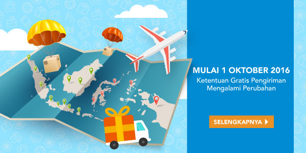 Ketentuan Gratis Pengiriman Mengalami Perubahan