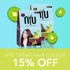 NYU Creme Hair Colour 15% OFF