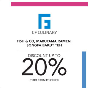 GF Culinary (Fish&Co , Marutama Ramen, Songfa Bakut Teh) Discount Up To 20%