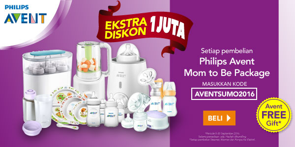 Philips Avent Mom to be Package Ekstra Diskon 1Juta