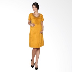 Eve Maternity LDD211A Baju Hamil - Kuning Gelap
