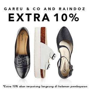 Gareu&Co and Raindoz Extra 10% OFF