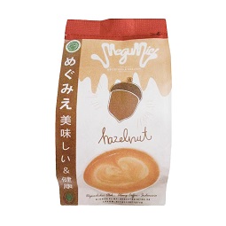 Megumie Hazelnut Latte Powder Minuman Bubuk Kacang Hazel Nut 200 g