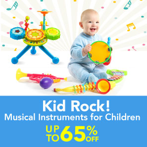 Kid Rock! Musical Instrument for Children Up To 65% OFF