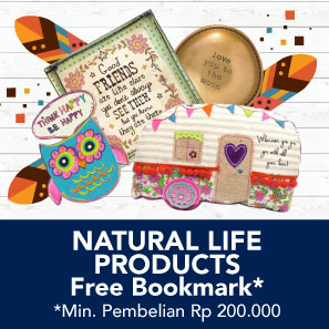 Natural Life Products Free Bookmark*