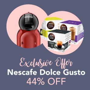 Exclusive Offer Nescafe Dolce Gusto 44% OFF
