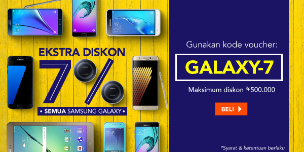 Samsung Galaxy Ekstra Diskon 7%
