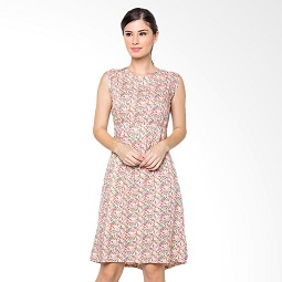 Heart and Feel Flower Dress 1146.D - Brown